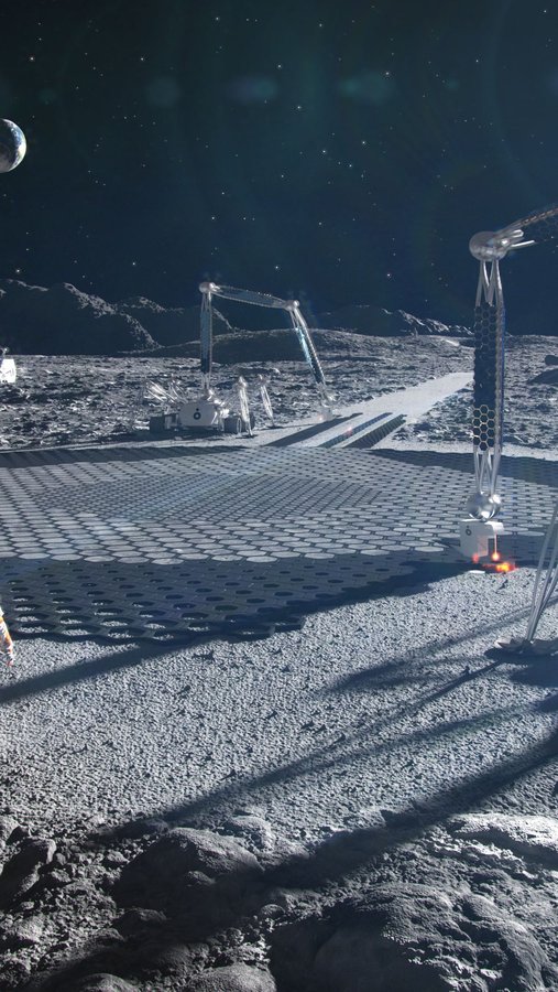 Instagram post by @icon3dj for NASA. Caption reads: [...] to announce phase III funding from @nasa to....