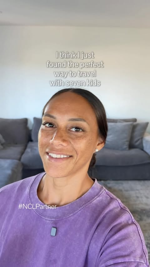 Instagram post by @zabrinapeters2.0 for Norwegian Cruise Line. Caption reads: [...] and island exploration! @norwegiancruiseline....