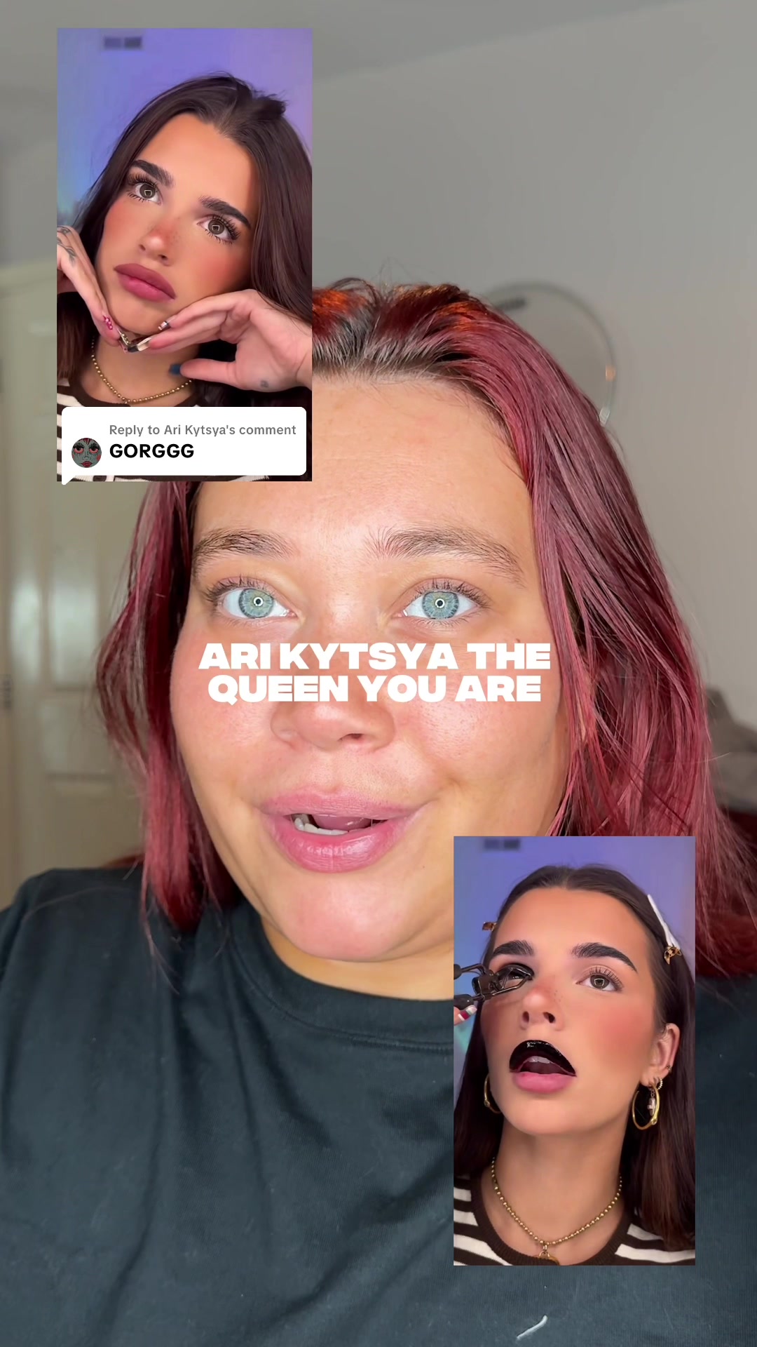 TikTok post by @meg_reilly for Sacheu. Caption reads: [...] and I have 0 complaints  @SACHEU UK shade....