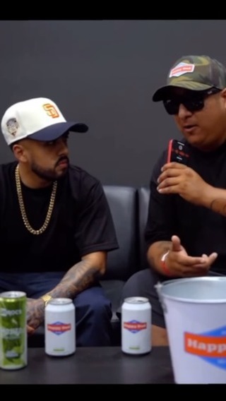 Instagram post by @yunggritty for Happy Dad. Caption reads: [...] to @theblockoutpodcast 🫡 Sponsored by....