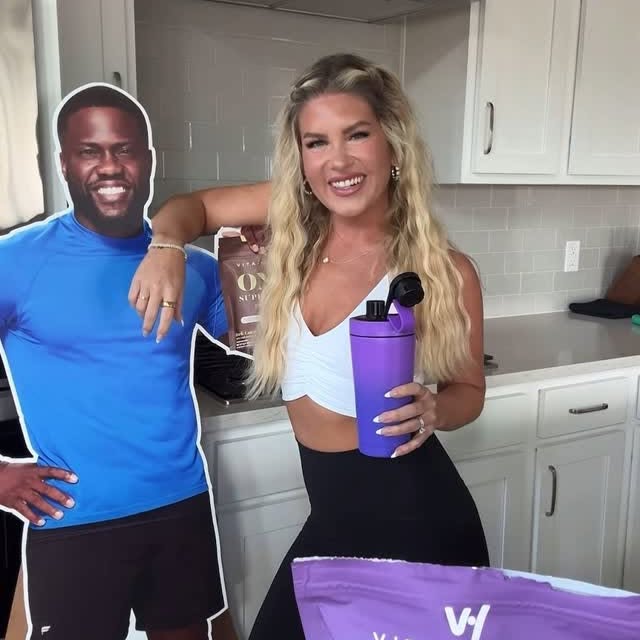 Instagram post by @claudiaravioli for VitaHustle. Caption reads: Happy Birthday Kevin @vitahustle....