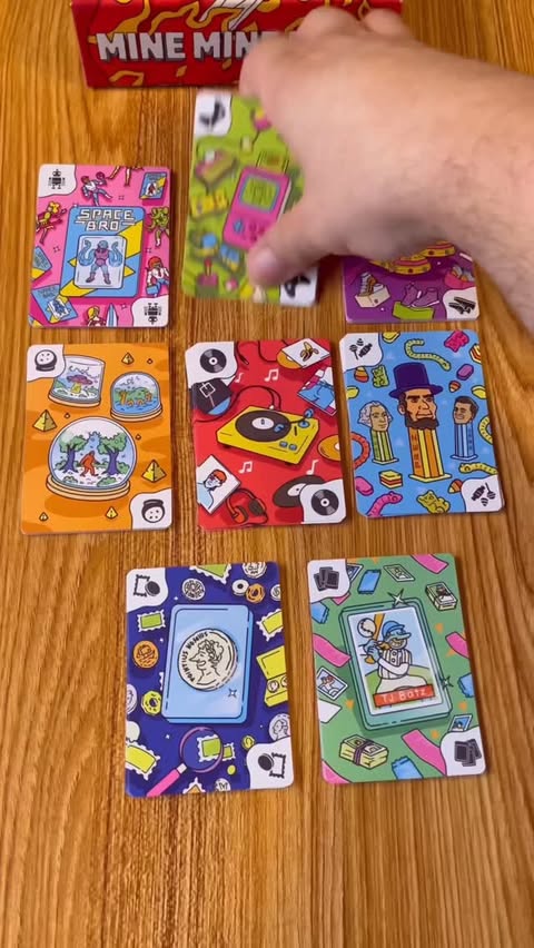 Instagram post by @tiktokboardgames for Spin Master. Caption reads: The quick and easy card game game game! Be fast....