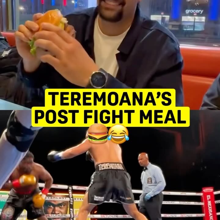 Instagram post by @teremoana_rep for Whistle. Caption reads: A feast for champions @teremoana_rep....