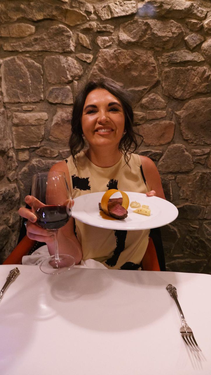 Instagram post by @juliabryce92 for Visitscotland. Caption reads: ad | 48-hours at the gorgeous @knipochhousehotel....