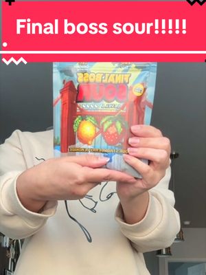 TikTok post by @heybestie_94 for Final Boss Sour. Caption reads: [...] that sour kick is just perfect. 😋💗....