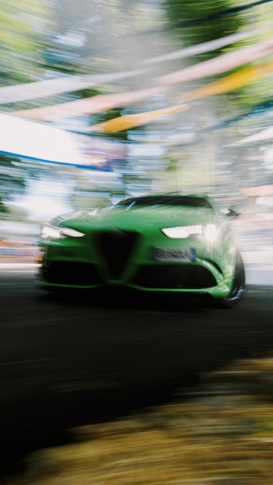 Instagram post by @federicosceriffo17 for Alfa Romeo. Caption reads: Cinema thrills, no ticket needed.
Lady-G is on....