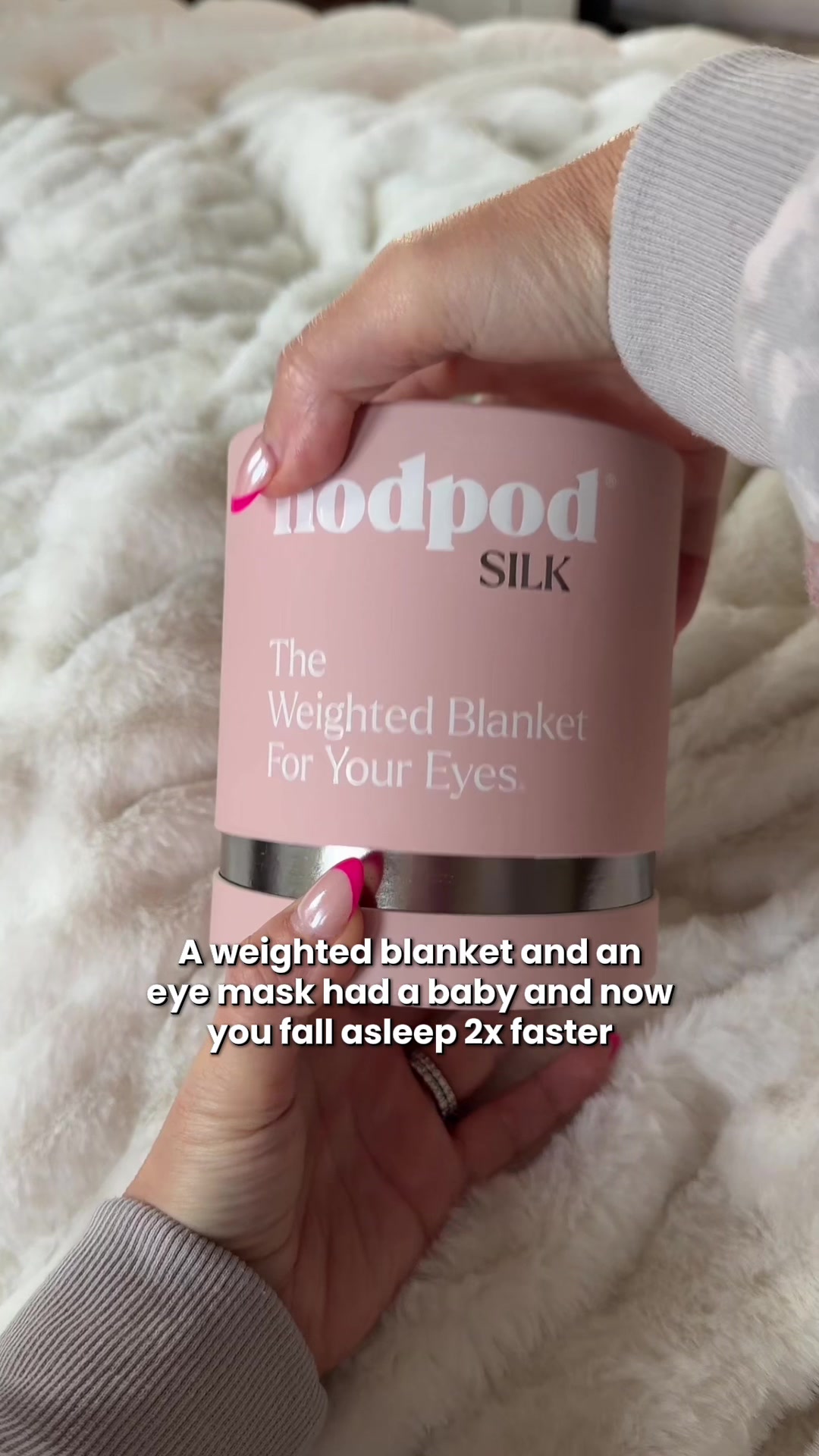 TikTok post by @adhdlandia for nodpod. Caption reads: [...] for the eyes and it's now extra #luxury....