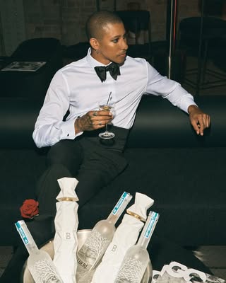 Instagram post by @keiynanlonsdale for Belvedere Vodka. Caption reads: 𝕴 𝖜𝖆𝖑𝖐𝖊𝖉 𝖙𝖍𝖊 𝖘𝖙𝖗𝖊𝖊𝖙𝖘,....