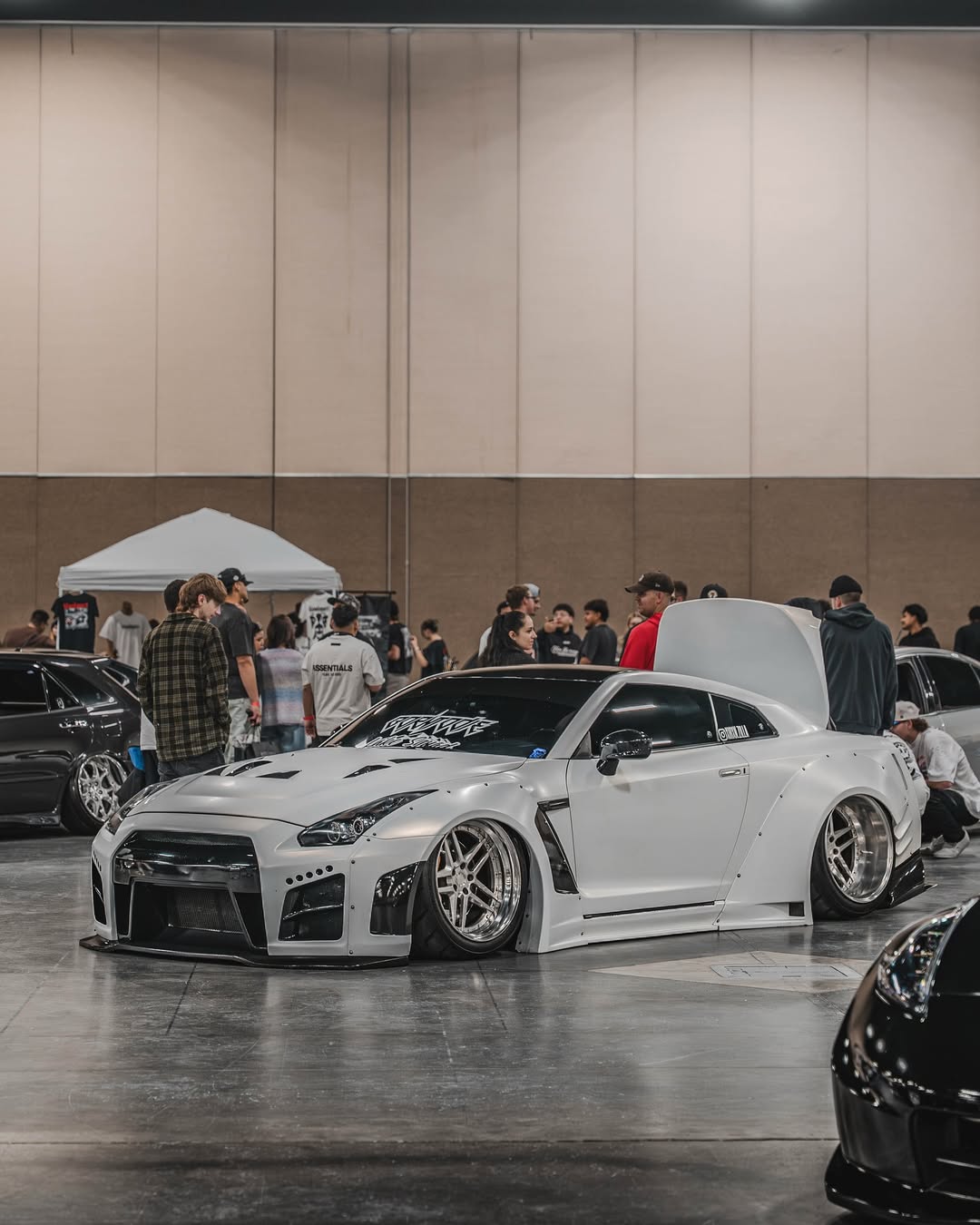 Instagram post by @cleangtr for Nissan USA. Caption reads: scrapefest 25’ ⚔️

📸: @801.chr....