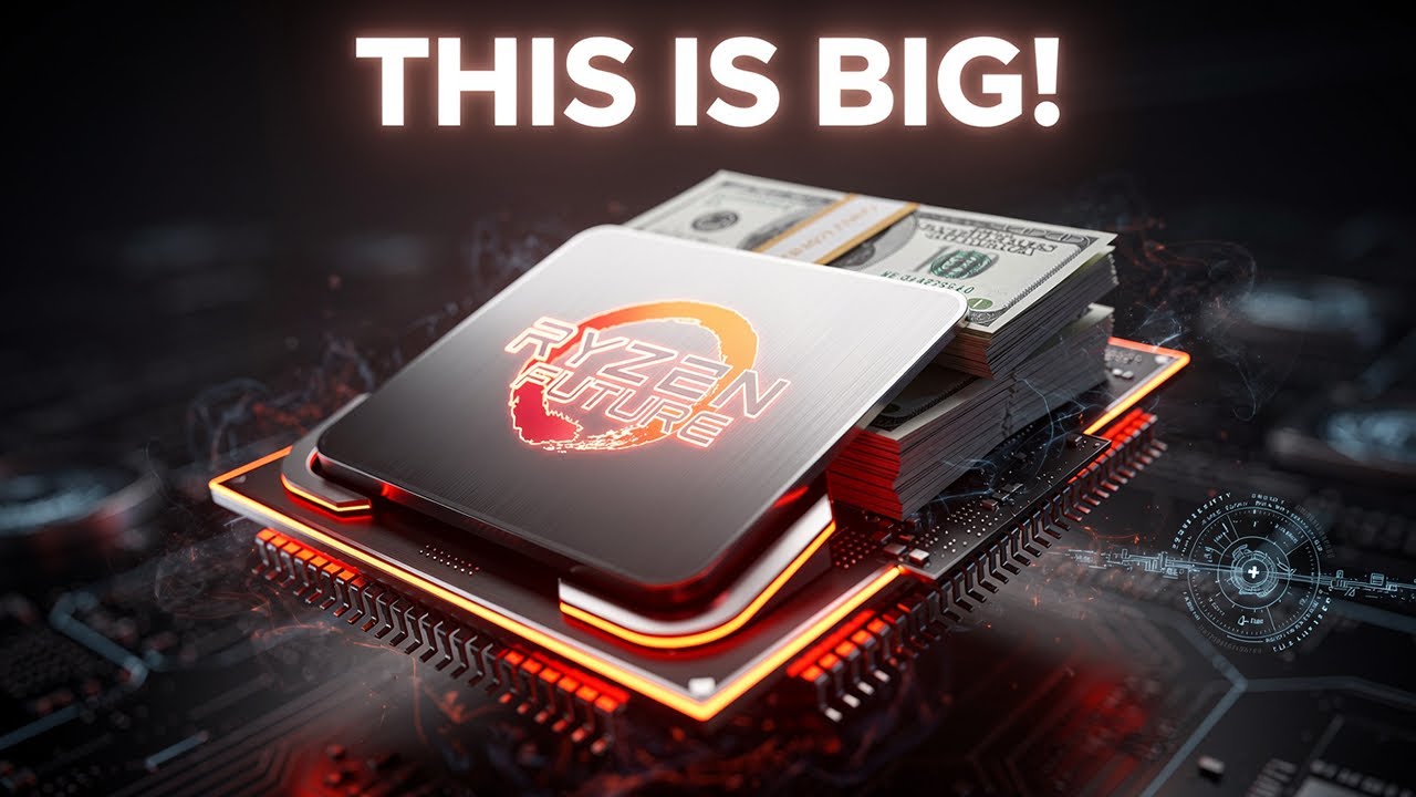 YouTube post by @GamerMeld for Ugreen. Caption reads: AMD’s Fixing Gamer’s BIGGEST Problem!.