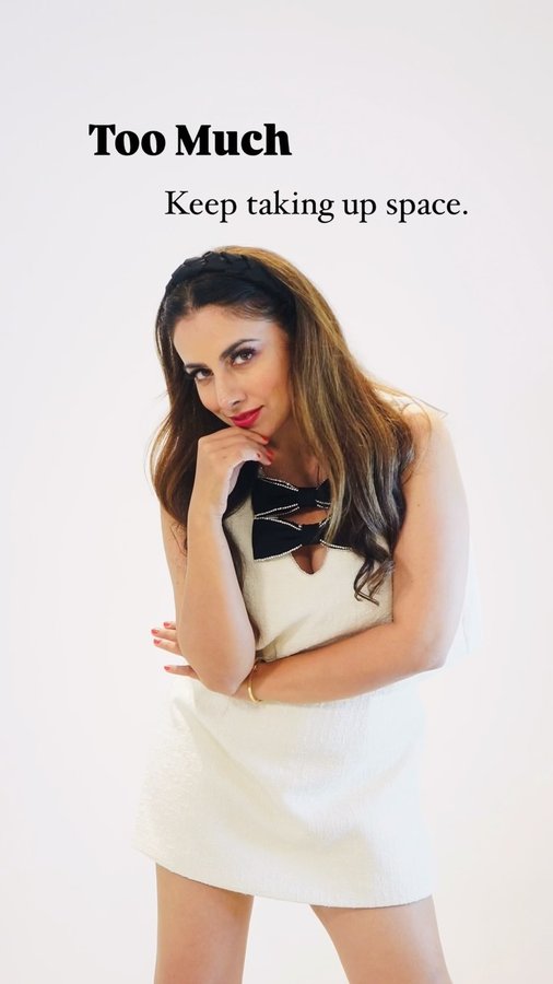 Instagram post by @jaynatida for Dorothy Perkins. Caption reads: Happy to be Bossy to lead the way.

Dress....