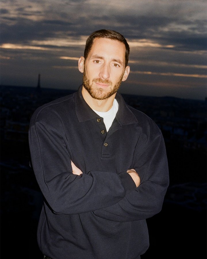 Instagram post by @antonintron for Balmain. Caption reads: Balmain announces Antonin Tron as new Creative....