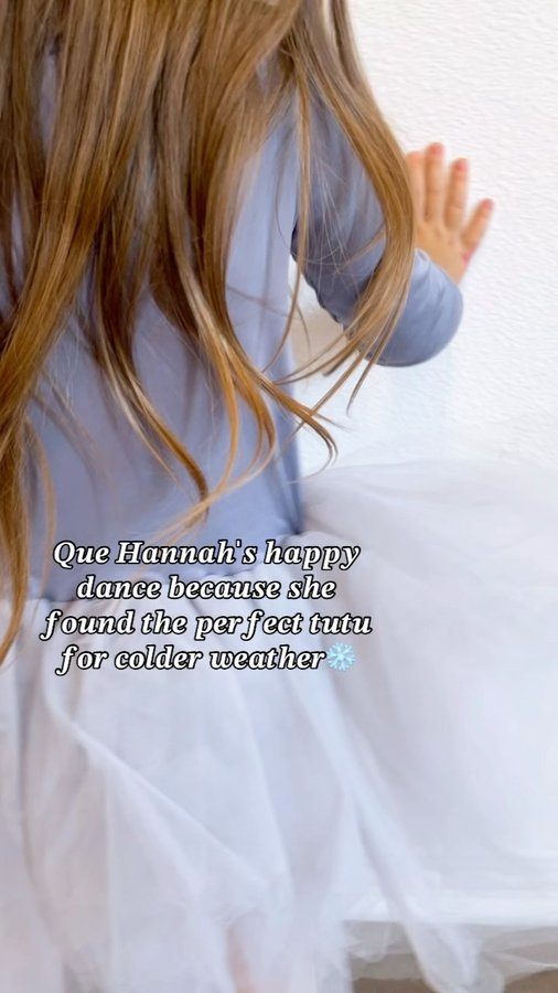 Instagram post by @bringingup_braunsteins for iloveplum. Caption reads: Hannah loves dancing and playing in her beautiful....