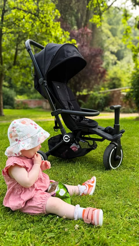 Instagram post by @bumpbabyyou for smarTrike. Caption reads: [...] the best trike?! ad| We’ve tested the....