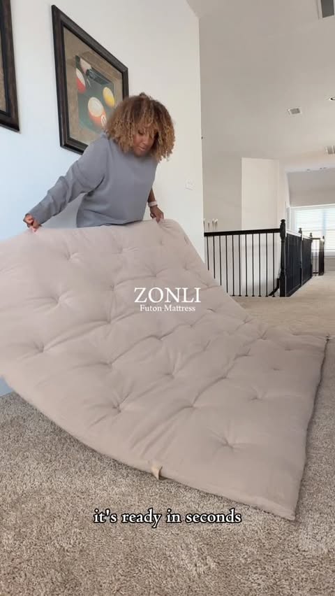 Instagram post by @nakatmydoor for ZONLIHOME. Caption reads: Hosting doesn’t require a guest room just....