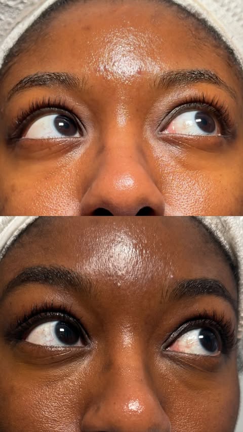 Instagram post by @naturally.nish for Grande Cosmetics. Caption reads: [...] about my lash routine which is....