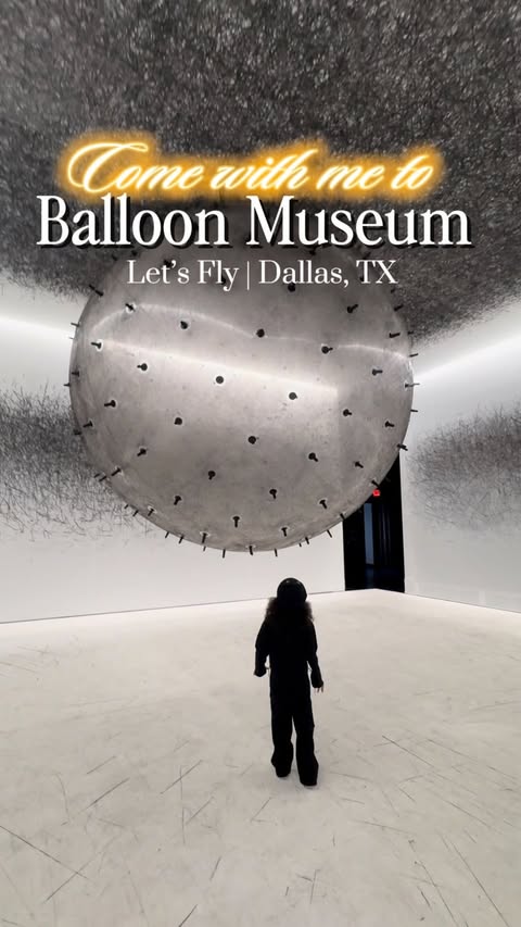 Instagram post by @ravenmulan for Balloon Museum. Caption reads: 🎈 Balloon Museum presents: Let’s Fly | Art Has No....