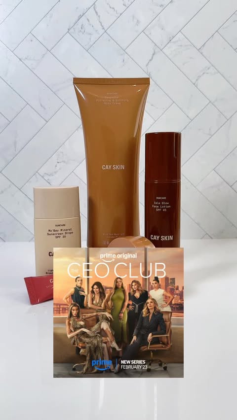 Instagram post by @tatianatoomer for Prime Video. Caption reads: The CEO Club just dropped on Prime Video and it’s....