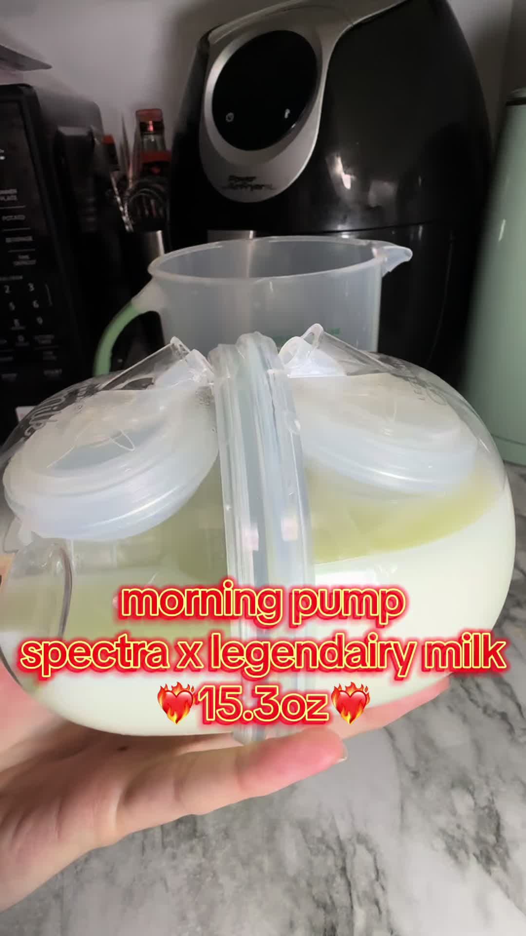 TikTok post by @bbyylouu for Legendairy Milk. Caption reads: [...] weekend plans? • @Spectra Baby USA....