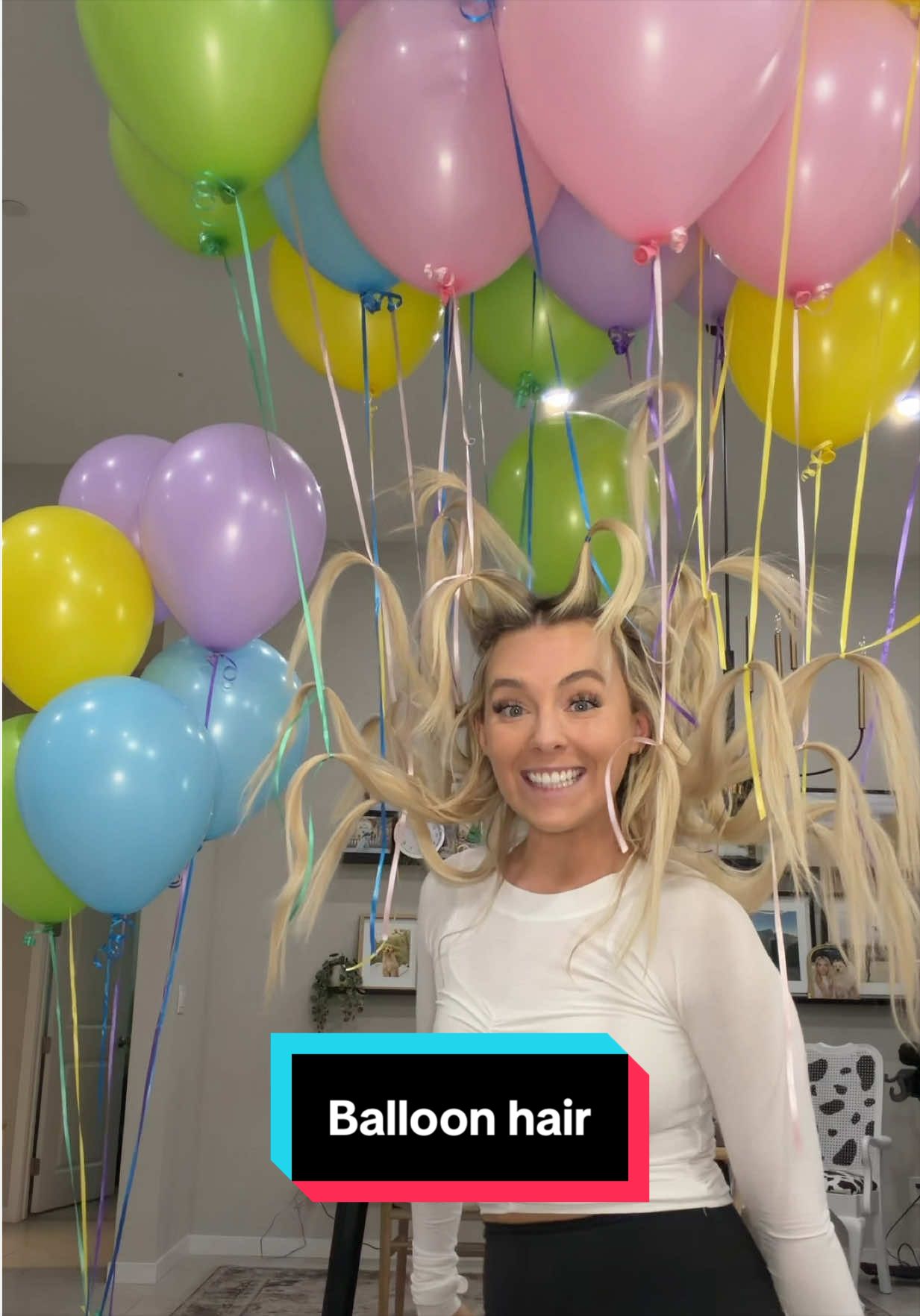 TikTok post by @serenaneel for Bloom Nutrition. Caption reads: [...] 🪼🎈🥤 #craft #bloompartner @Bloom Nutrition....