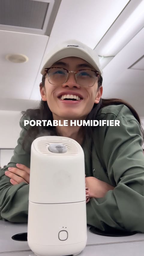 Instagram post by @jonathan.lam for Canopy. Caption reads: [...] with this portable humidifier from....
