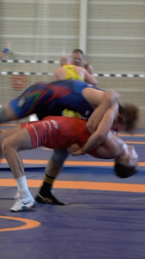 Instagram post by @croatianwrestling for Peugeot. Caption reads: [...] @porec.istria @mints_rh @peugeothrvatska -....