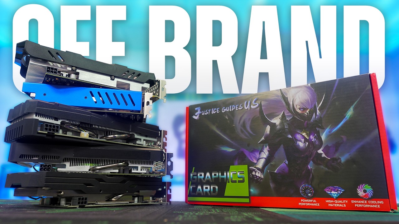 YouTube post by @ToastyBros for Newegg. Caption reads: We Bought No Name GPUs on Newegg...Bad Idea?.
