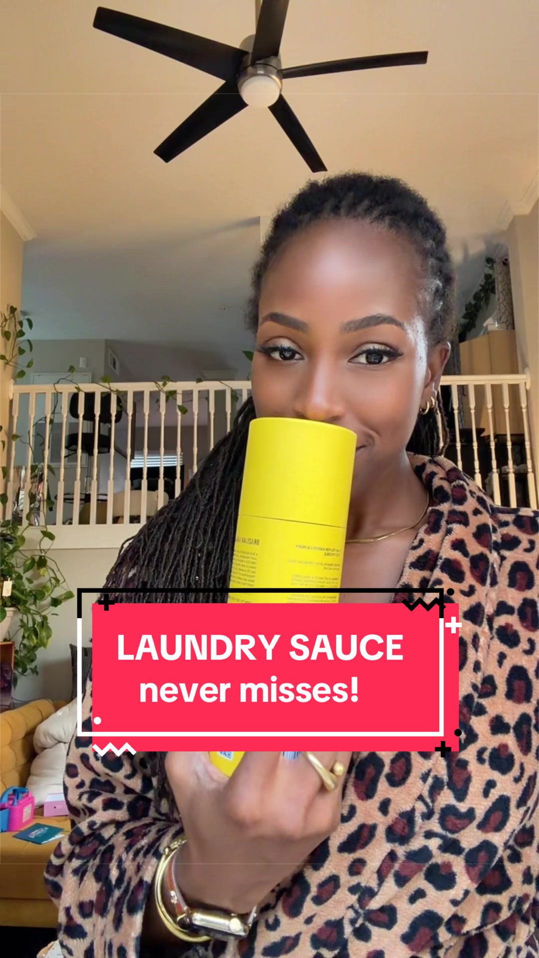 TikTok post by @mamarashaah for Laundry Sauce. Caption reads: Laundry Sauce is the ONLY brand (so far) that has....