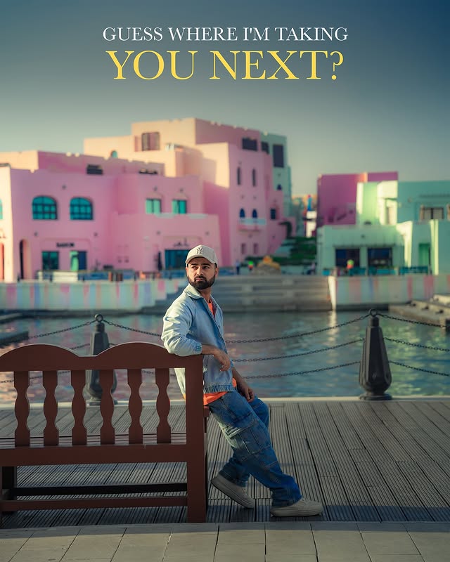 Instagram post by @khan.isa for Visit Qatar. Caption reads: [...] back ❤️ #Ad #RamadanInQatar #VisitQatar....