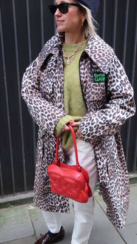 Instagram post by @goodmannersstyle for ASICS. Caption reads: Some outfits from last week in the freezing....