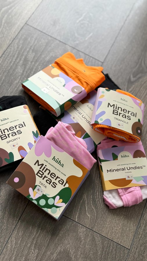 Instagram post by @emilysuui for HUHA. Caption reads: [...] body? That’s exactly what you get from Huha.....