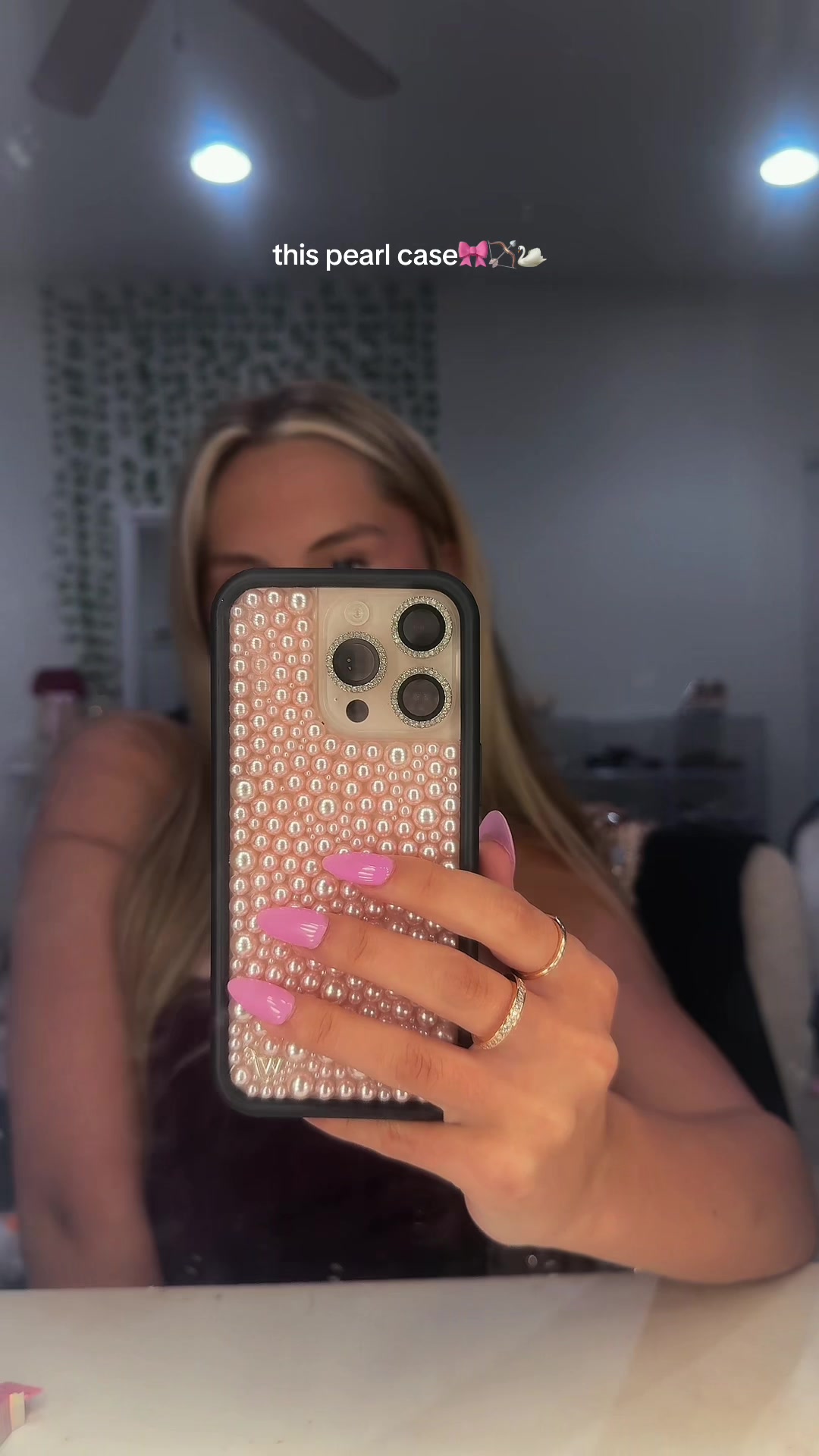 TikTok post by @allietuthill for Wildflower Cases. Caption reads: @Wildflower Cases 🎀🎀 #case #wildflower....