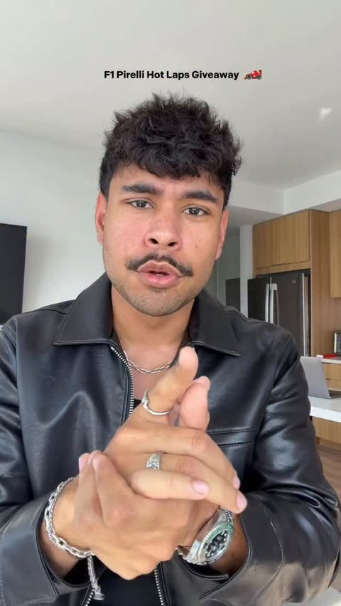 Instagram post by @rai.tryna for McLaren. Caption reads: [...] the track and in life. @okx_official ×....