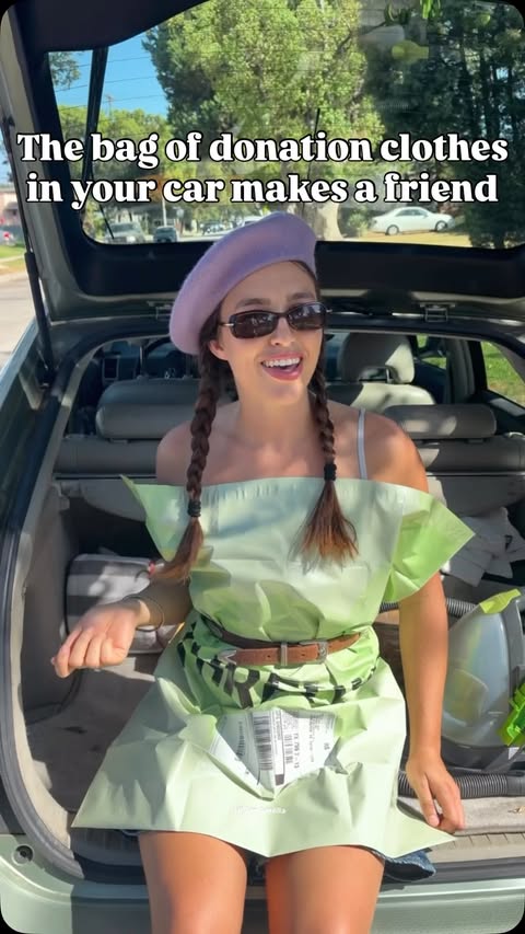 Instagram post by @emmademorest for ThredUp. Caption reads: Wait I think they really hit it off @thredup #ad....