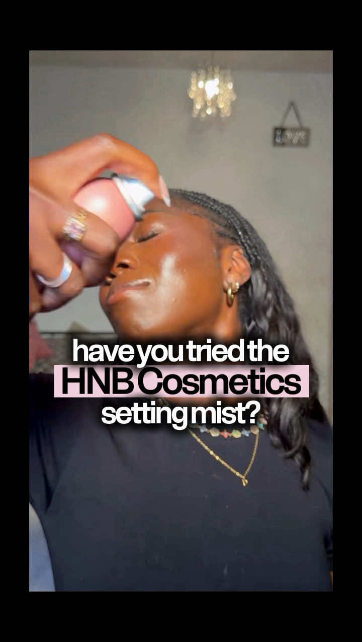 TikTok post by @itsurgrlaisha_ for HNB Cosmetics. Caption reads: [...] if you needed a sign to reup on your @HNB....