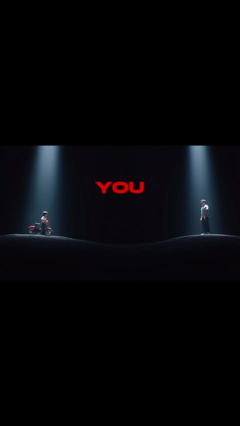 Instagram post by @cherokee_edit for invideo. Caption reads: You vs you… Made with @invideo.io....