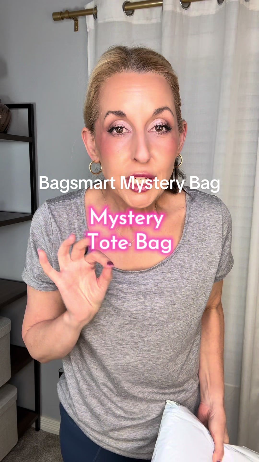 TikTok post by @spill_it_mom for Bagsmart. Caption reads: [...] to say I love both of these! @BAGSMART lets....