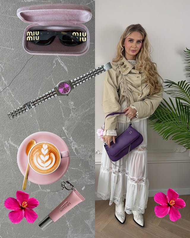 Instagram post by @pati.szlufik for CLUSE. Caption reads: [...] dopełnia mój ulubiony zegarek @cluse....