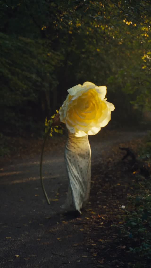 Instagram post by @krystal_bick for Liberty London. Caption reads: A love letter to the end of summer: @krystal_bick....