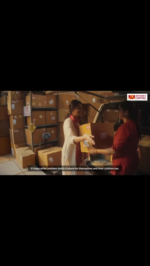 Instagram post by @thatmaturedgirl for Aditya Birla Capital. Caption reads: This Mother’s Day, Aditya Birla Capital changes....