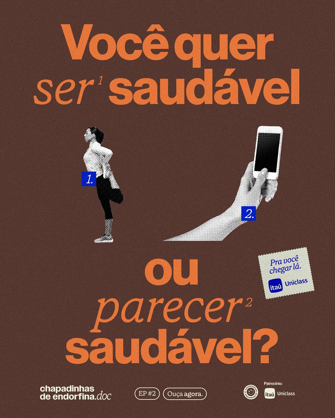 Instagram post by @marcelaceribelli for Itaú. Caption reads: Sem like, sua rotina de cuidados não vale nada?....