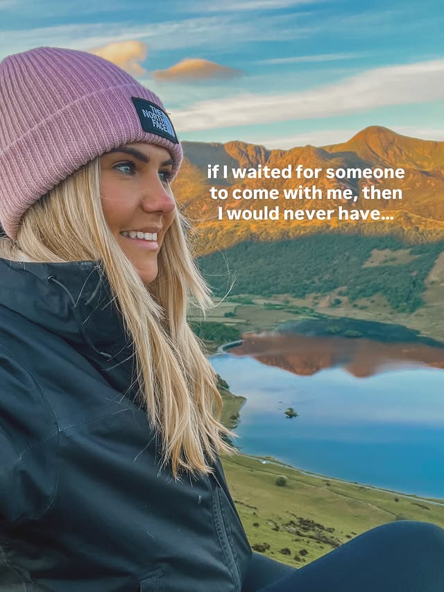 Instagram post by @geordie_hiker for komoot. Caption reads: here’s some things I’ve learned along the way on....