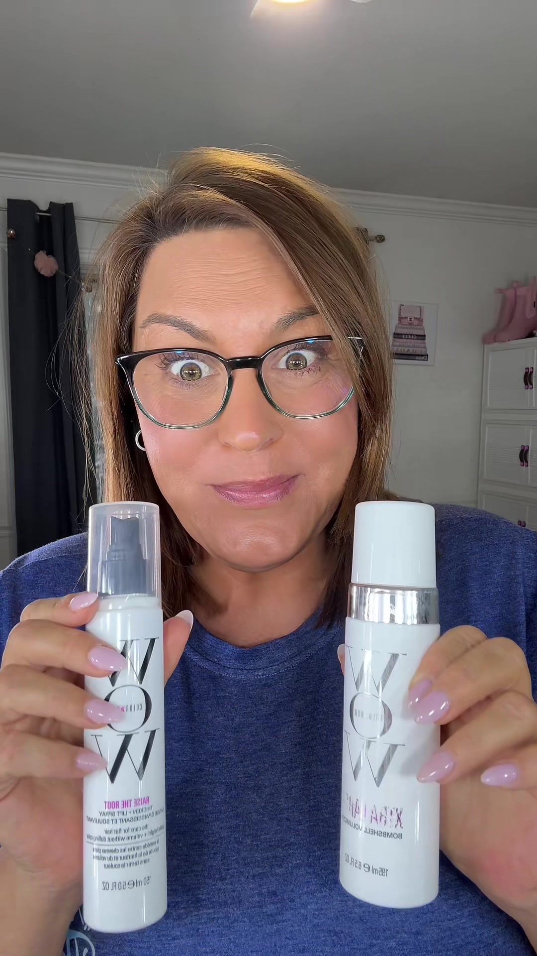 TikTok post by @becky_beauty.realreviews for Color Wow Hair. Caption reads: [...] #TikTokShopCreatorPicks @Color Wow Hair.