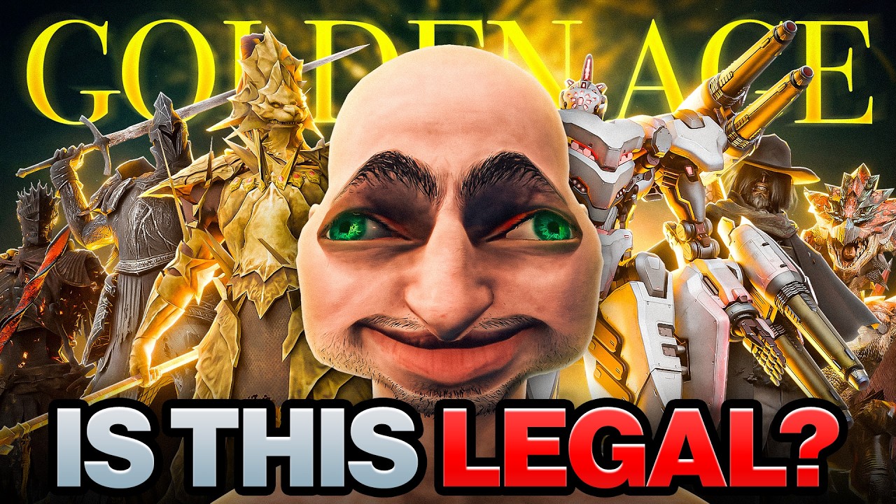 YouTube post by @Skumnut for FÜM. Caption reads: Playing Elden Ring's most ILLEGAL mod....