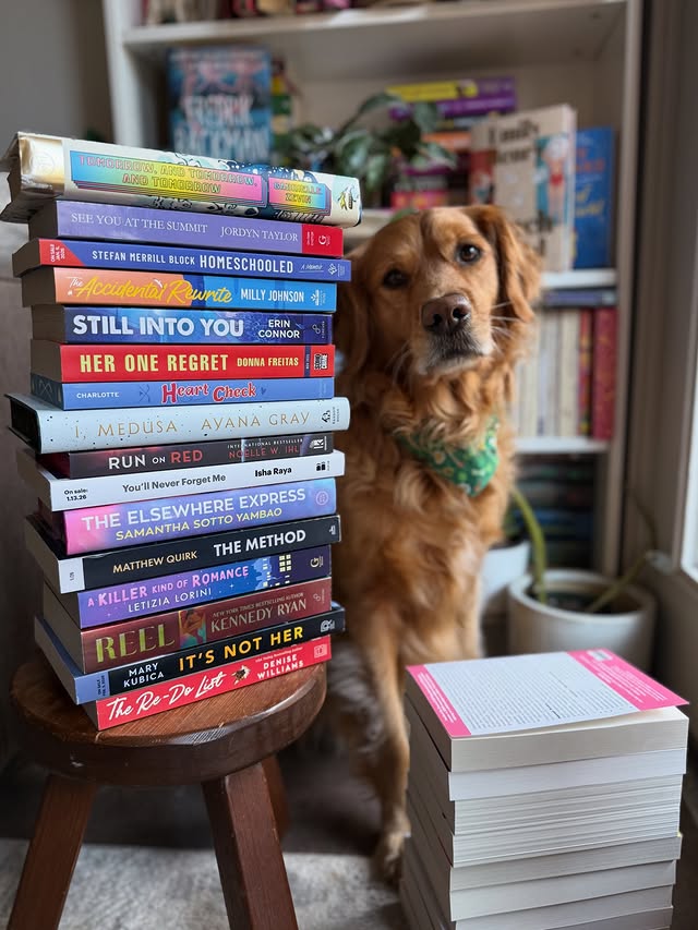 Instagram post by @readingwithmygolden for Gallery Books Group. Caption reads: ✨February Wrap Up✨ 💭what was your favorite read....