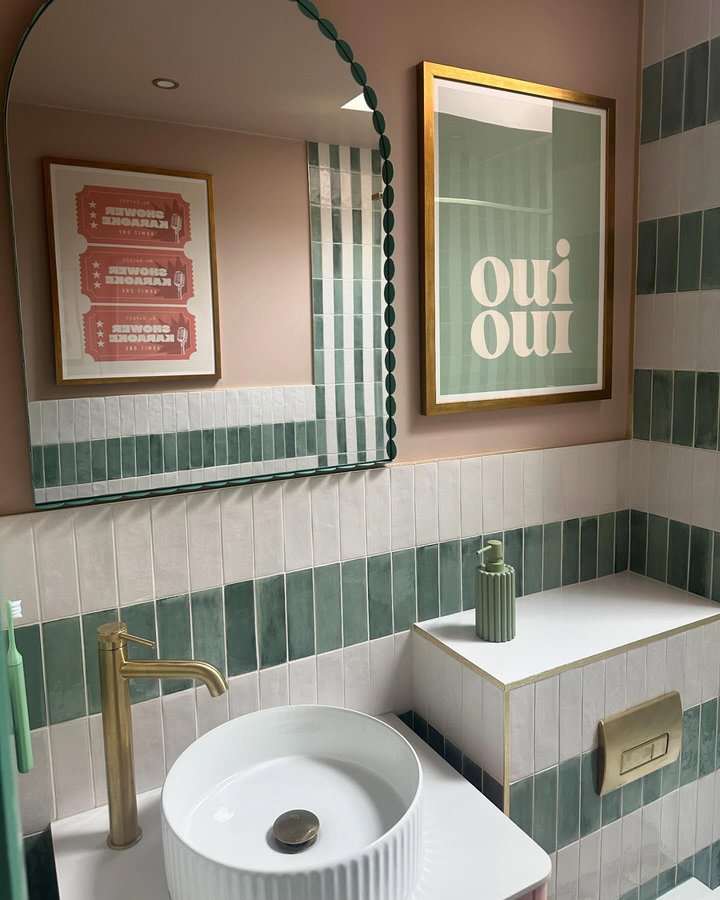 Instagram post by @emptynestersfeathertheirnest for MyDomaine. Caption reads: How delighted was I to be #gifted these gorgeous....