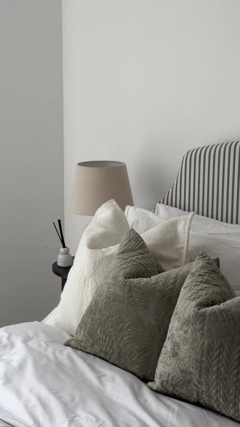 Instagram post by @lucykatefrances for DUSK. Caption reads: [...] my guest bedroom🫶🏼 everything is from....