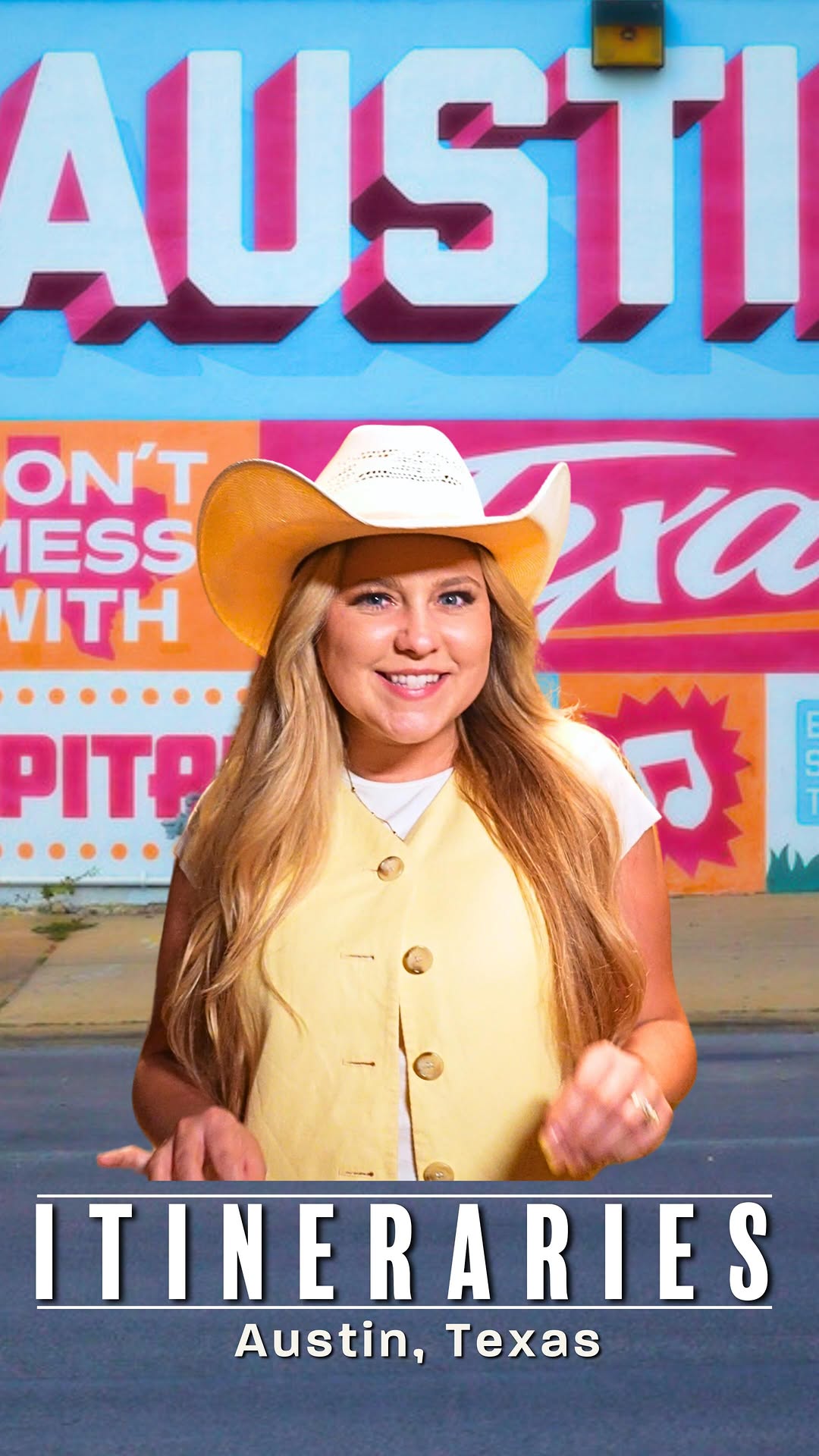 Instagram post by @mellowyellowpay for Thrillist. Caption reads: Have you ever visited Austin, Texas 🤠? Known as....