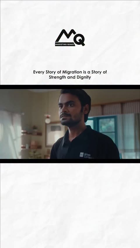 Instagram post by @marketingquake for Urban Company. Caption reads: Is migration only 'progress' when it’s our....