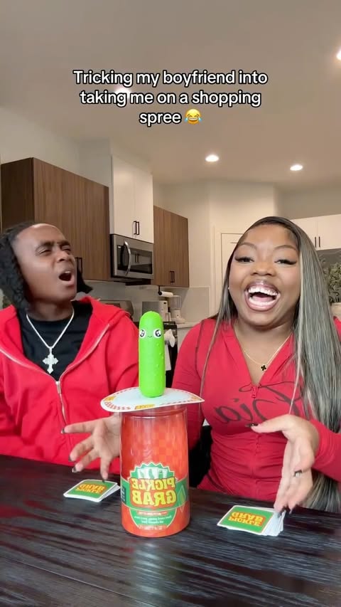 Instagram post by @dayandari_ for Exploding Kittens. Caption reads: Not him crashing out over a pickle😂😭😭....